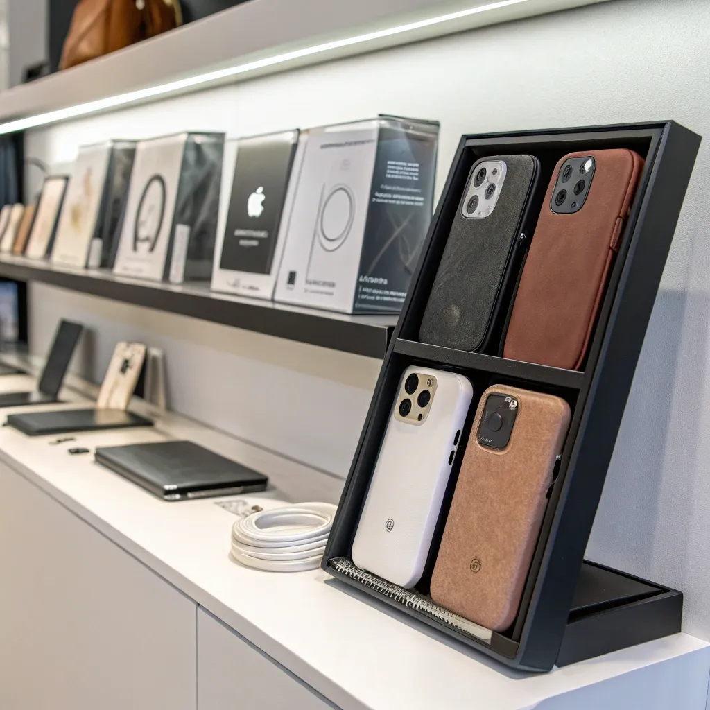 Premium phone accessories display